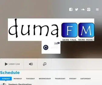 Dumafm.co.bw(Radio) Screenshot