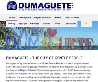Dumaguete.com(Dumaguete City in Negros Oriental) Screenshot