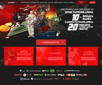 Dumanbet16.com Screenshot