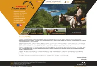 Dumanlarhorseriding.com(Dumanlar At Çiftliği) Screenshot