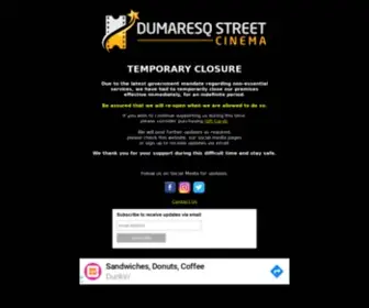 DumaresqStreetcinema.com.au(Dumaresq Street Cinema) Screenshot