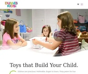 Dumaskids.com(Duma's Toys) Screenshot