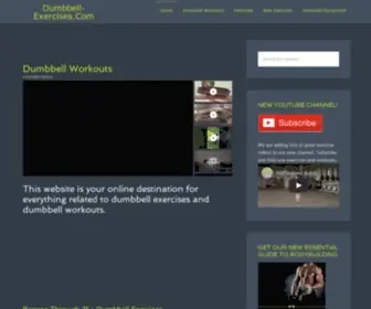 Dumbbell-Exercises.com(Dumbbell Workouts) Screenshot