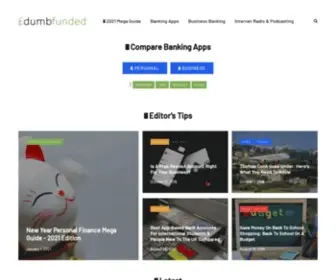 Dumbfunded.co.uk(A personal finance blog with a twist) Screenshot