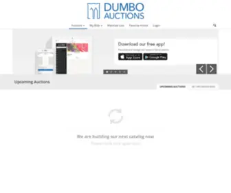 Dumboauctions.com(Upcoming Auctions) Screenshot