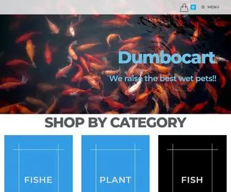 Dumbocart.com(The Million Fish Store) Screenshot