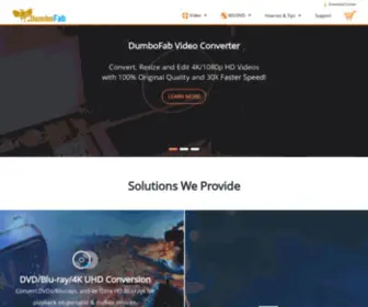 Dumbofab.com(DumboFab Official Website) Screenshot