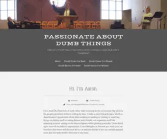 Dumbthings.org(I like a lot of stuff. Most of that stuff) Screenshot