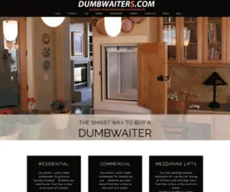 Dumbwaiters.com(Powerlift Dumbwaiters Inc) Screenshot