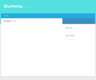 Dumenu.com(Dumenu) Screenshot