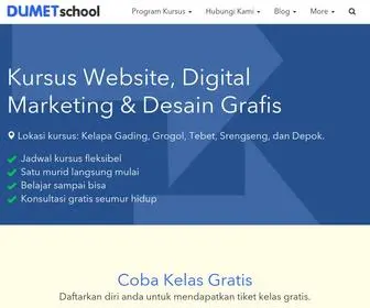 Dumetschool.com(Kursus Website) Screenshot