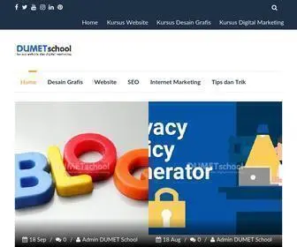 Dumetschool.org(Kursus Digital Marketing) Screenshot