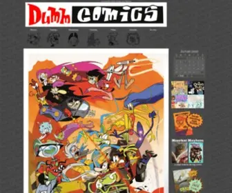 Dummcomics.com(Dumm Comics) Screenshot