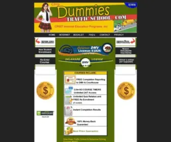 Dummiestrafficschool.com(Dummies Online Traffic School Dummies Traffic School.com Online Traffic School & Defensive Driving Improvement) Screenshot