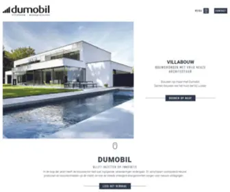 Dumobil.be(Nieuwbouw woningen) Screenshot