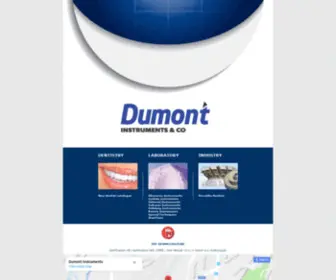 Dumont-Instruments.com(Dumont Instruments) Screenshot