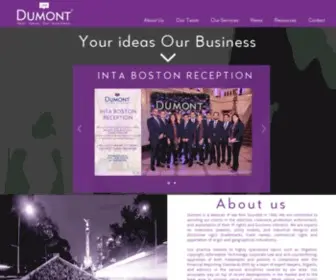 Dumont.mx(Intellectual Property) Screenshot