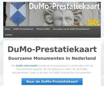 Dumoprestatie.nl(DuMo prestatie) Screenshot