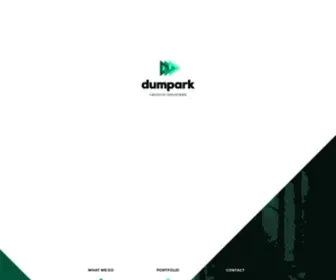 Dumpark.com(Dumpark data science & information design) Screenshot