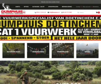 Dumphuis.nl(Dumphuis Doetinchem) Screenshot