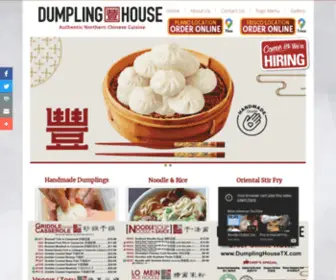 Dumplinghousetx.com(Dumpling House) Screenshot