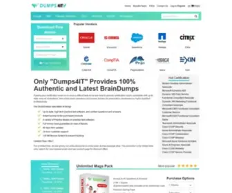 Dumps4IT.com(Valid Exam Dumps) Screenshot