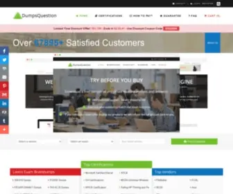 Dumpsquestion.com(Exam dumps) Screenshot