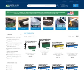 Dumpsterliners.com(Buy Dumpster Liners Online) Screenshot