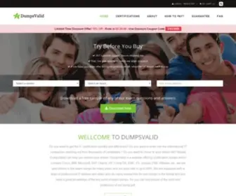 Dumpsvalid.com(Providing exam dumps) Screenshot