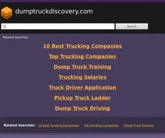 Dumptruckdiscovery.com(Dumptruckdiscovery) Screenshot