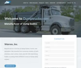 Dumptrucks.com(Warren, Inc) Screenshot