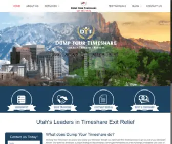 Dumpyourtimeshare.com(Utah's Top Timeshare Relief Experts) Screenshot