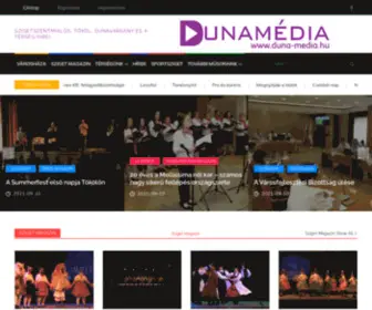 Duna-Media.hu(DunaMédia TV) Screenshot