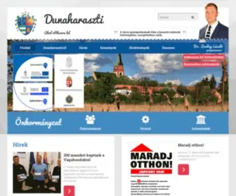 Dunaharaszti.hu(Dunaharaszti) Screenshot