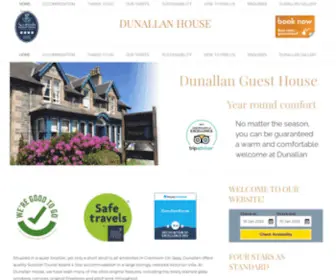 Dunallan.com(Guest House in Grantown on Spey) Screenshot