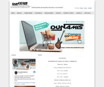 Dunamisbolivia.com Screenshot