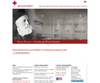 Dunant-Museum.ch(Henry Dunant Museum Heiden) Screenshot