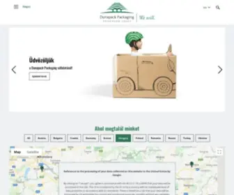 Dunapack.hu(Dunapack Packaging) Screenshot