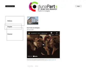 Dunapart.net(Platform in Hungary) Screenshot
