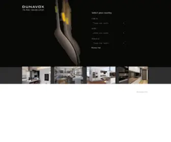 Dunavox.com(Wine coolers) Screenshot