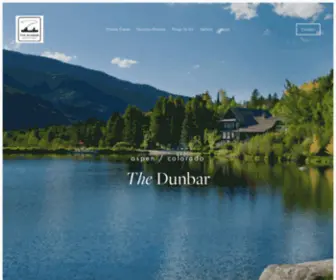 Dunbarranch.co(The DUNBAR) Screenshot