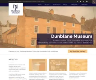 Dunblanemuseum.org.uk(About UsDunblane Museum) Screenshot