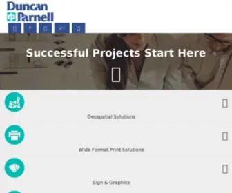 Duncan-Parnell.com(Survey equipment) Screenshot