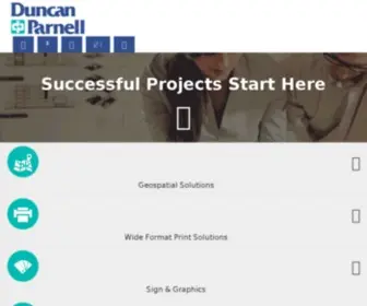 Duncan-Parnell.com(Trimble Geospatial) Screenshot