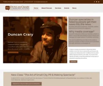 Duncancrary.com(Duncan Crary) Screenshot