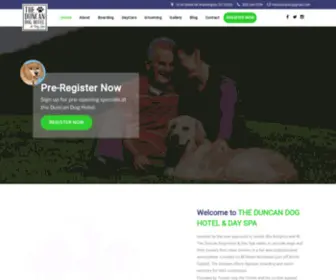 Duncandoghotel.com(Duncan Dog Hotel) Screenshot