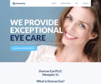 Duncaneye.com(Duncan Eye PLLC) Screenshot