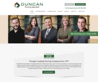 Duncanflooringspecialist.com(Duncan Flooring Specialist HOME) Screenshot
