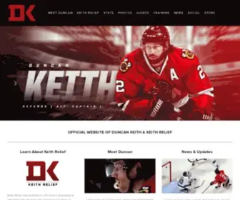 Duncankeith.com(Duncan Keith) Screenshot