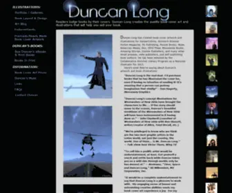 Duncanlong.com(Illustrator and artist Duncan Long's) Screenshot